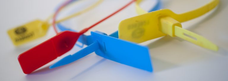 Yellow, Blue And Red Griffin Seals